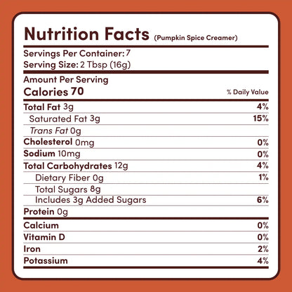 Pumpkin Spice Superfood Creamer Add-On (SPECIAL PRICING)