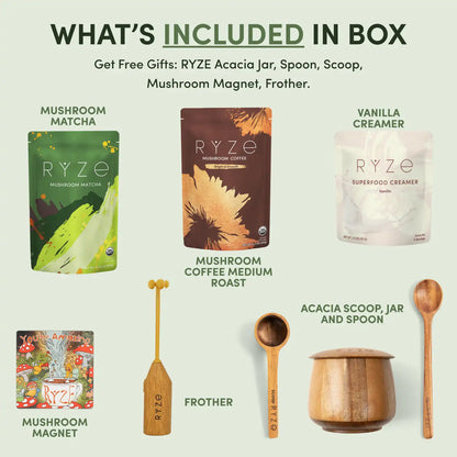 RYZE Ritual Set (Matcha + Coffee)